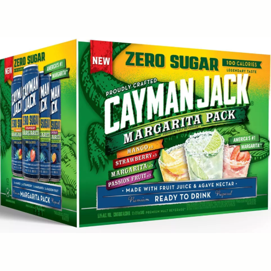 1f52c70f1cb56f5b2d59e3e6265b8471.png Cayman Jack Zero Sugar Margarita Variety - Image 1