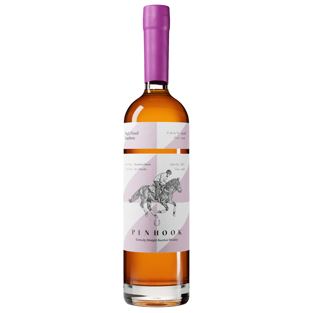2021-high-proof-bourbon.png Pinhook Bourbon Heist High Proof - Image 1