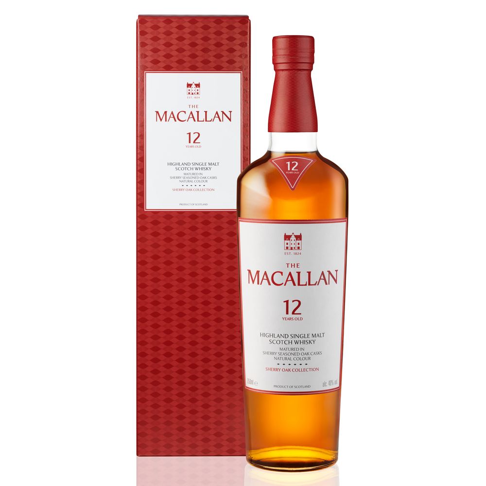 3bbfc077-a33b-411f-b3b2-82b8ba6793d6_b06436fe-2a13-43a3-a6a6-2a0c57895ea7.jpg The Macallan 12 Year Old Sherry Oak - Image 1
