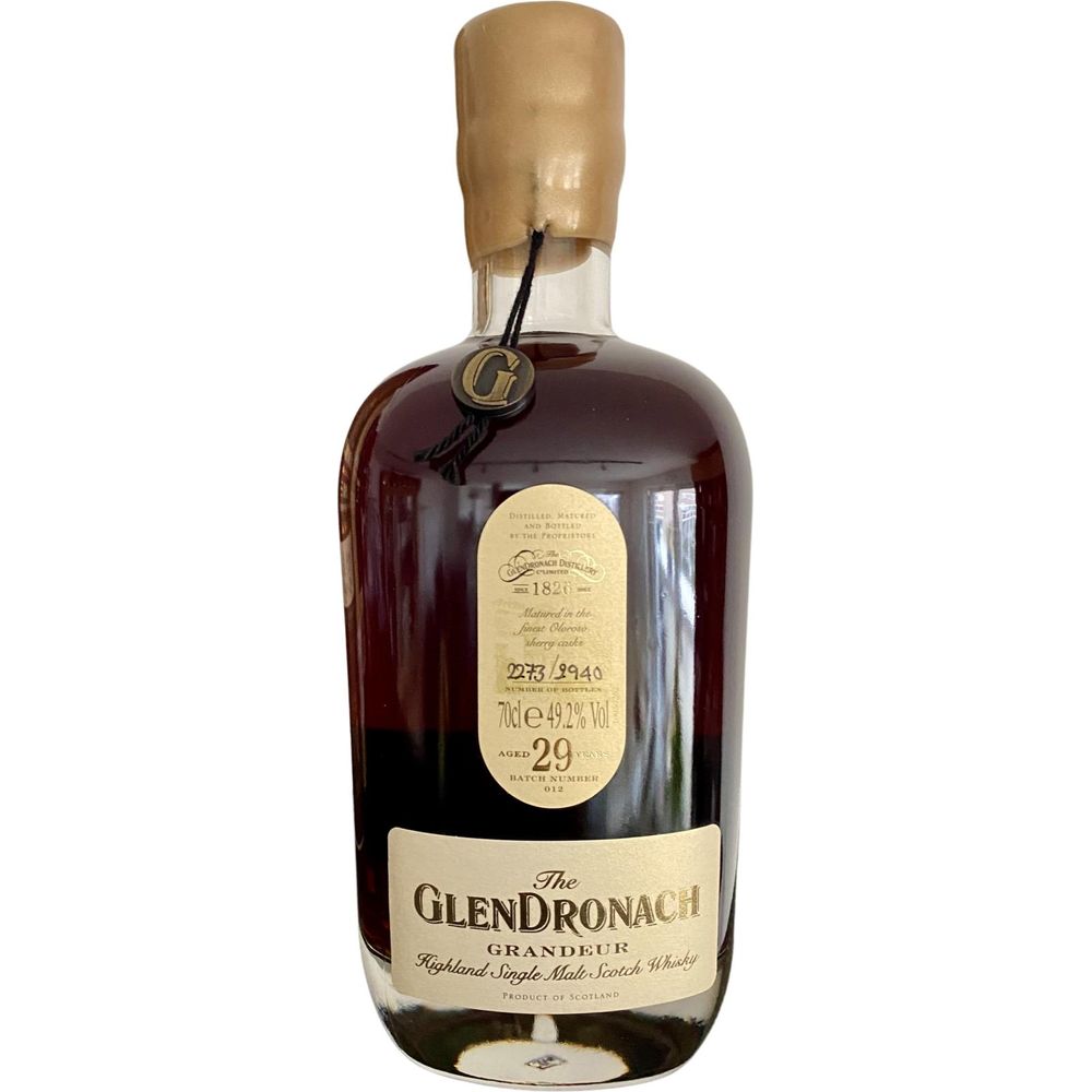 429330-big.jpg Glendronach Grandeur Scotch Single Malt Highland 29 Year 750ml - Image 1