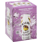 Malibu Splash Passion Fruit & Coconut 4pk Cans