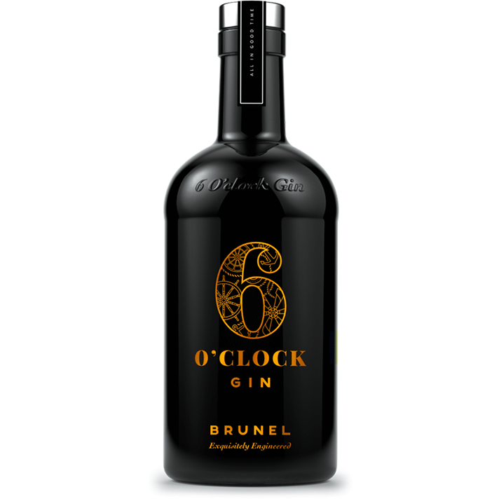 6-oclock-gin-brunel.png 6 O'Clock Gin Brunel Gin - Image 1