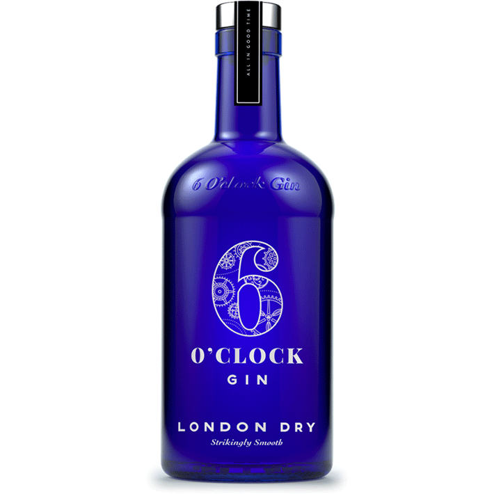 6-oclock-gin-london-dry.png 6 O'Clock Gin London Dry - Image 1