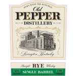 Old Pepper Distillery Single Barrel Straight Rye Whiskey