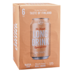 Long Drink Peach  6pk