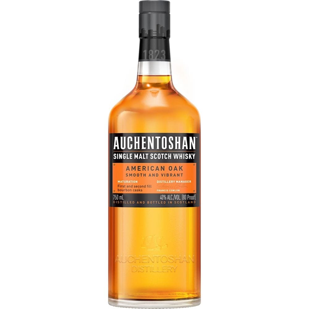 750-ml-auchentoshan-single-malt-scotch-american-oak-whiskey-1105962549.jpg Auchentoshan Single Malt Scotch American Oak Whiskey - Image 1