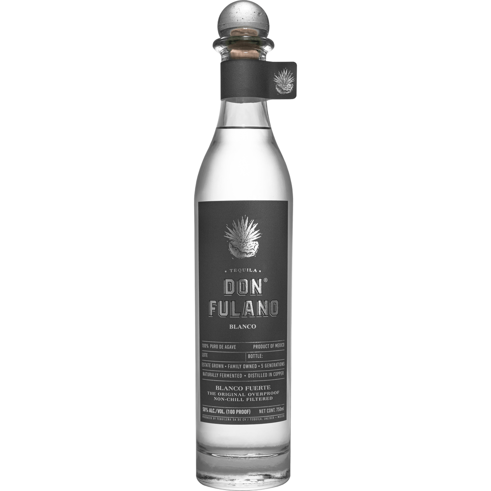 750-ml-don-fulano-blanco-fuerte-100-proof-tequila-1105968190.png Don Fulano Blanco Fuerte 100 Proof Tequila - Image 1
