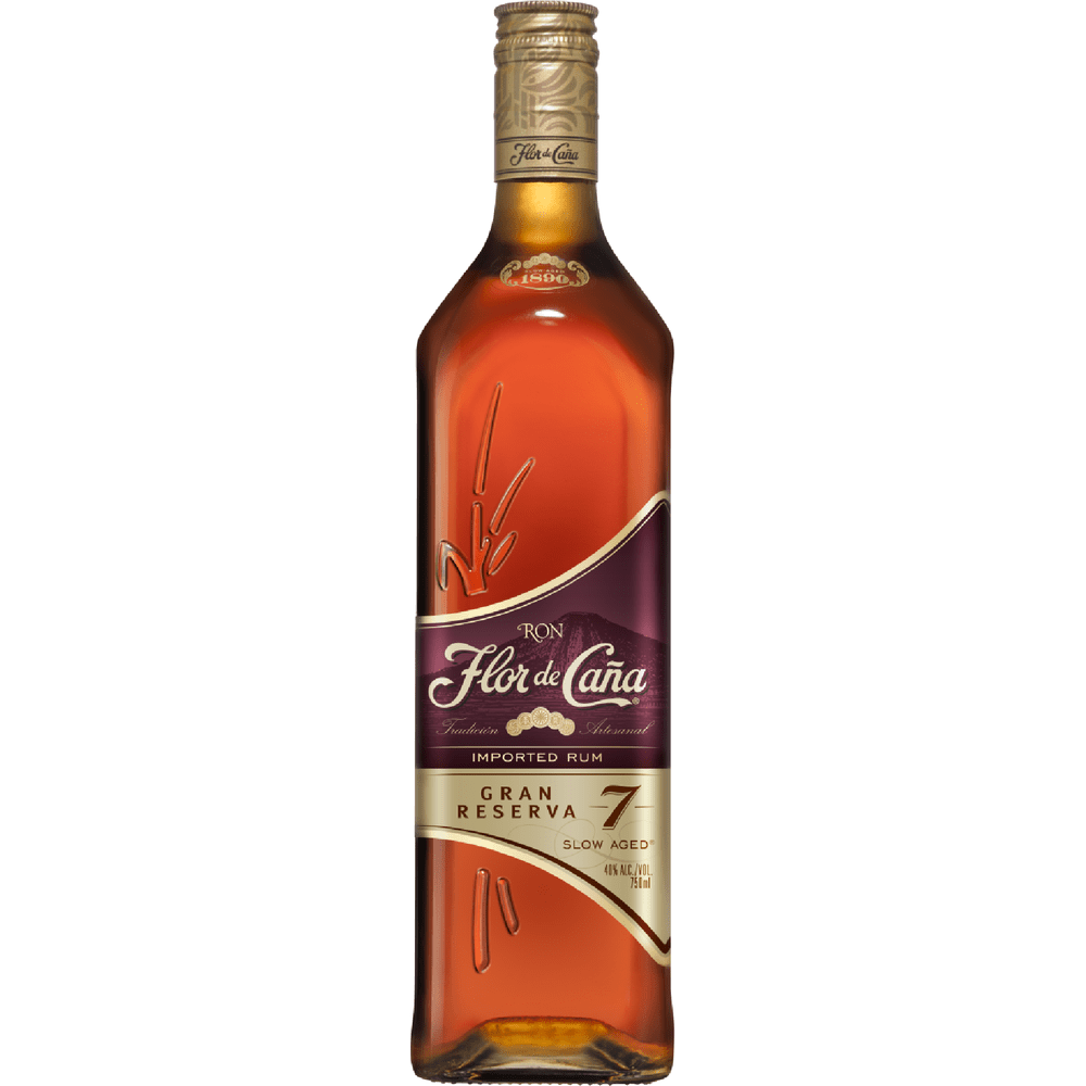750-ml-flor-de-cana-7-year-old-gran-reserva-rum-1105969488.png Flor de Cana 7 Year Old Gran Reserva Rum - Image 1