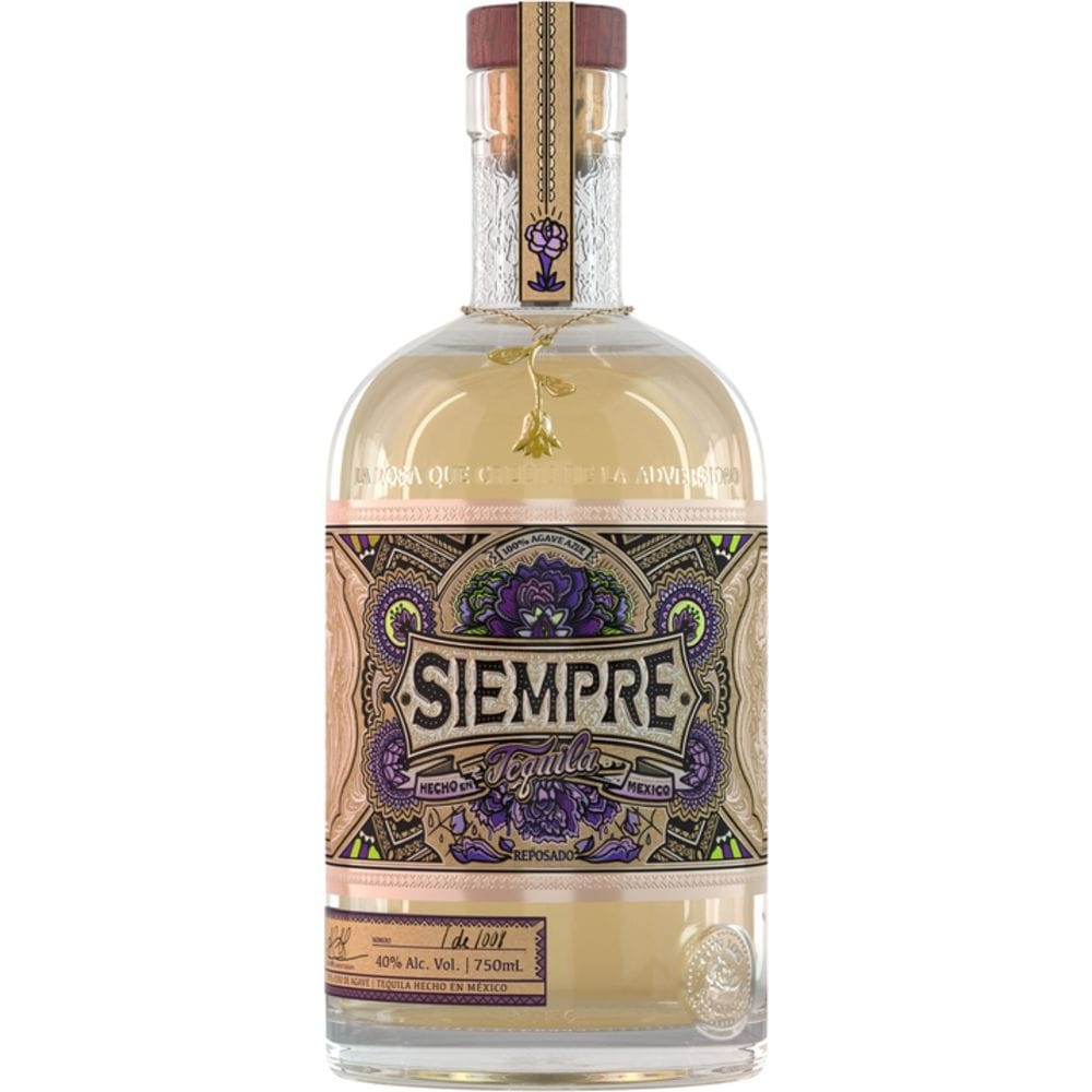 750-ml-siempre-reposado-tequila-1106421341.jpg Siempre Reposado Tequila - Image 1