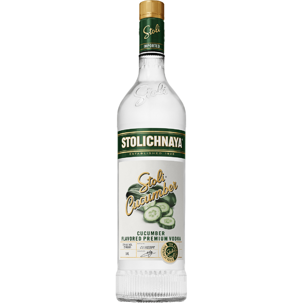 750-ml-stoli-cucumber-vodka-1106422752.png Stoli Cucumber Vodka - Image 1
