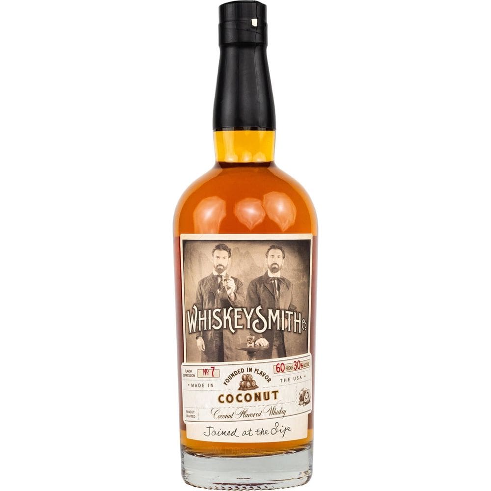 750-ml-whiskeysmith-coconut-flavored-whiskey-1106427470.jpg Whiskeysmith Coconut Flavored Whiskey - Image 1