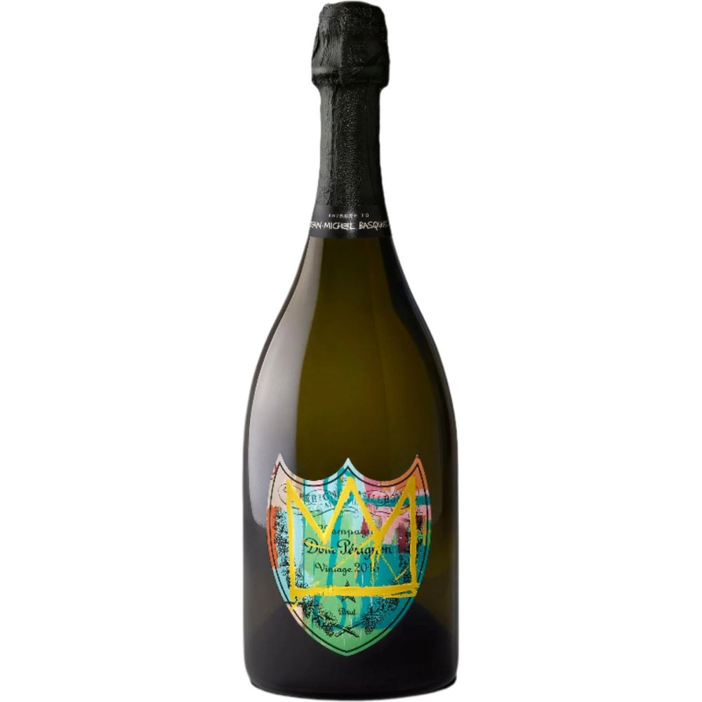 7afe69e7a3938cc5b766369f59b601e4c517b8d8-11608x8708-1.jpg Dom Perignon Brut Tribute to Jean-Michel Basquiat 2015 - Image 1
