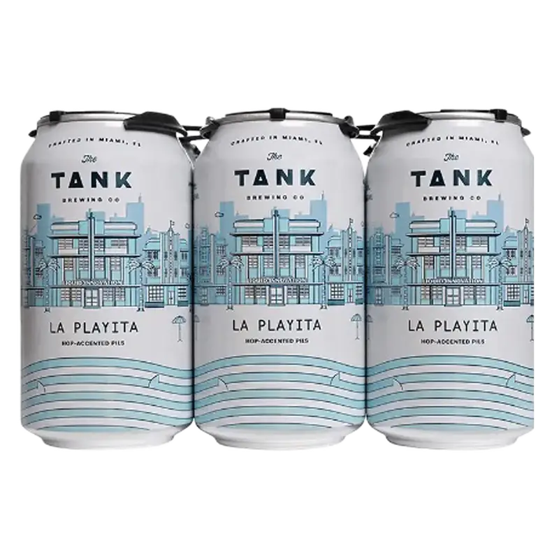 9640839637788cb9e6a65408d136cab3.png Tank Brewing La Playita Pilsner - Image 1