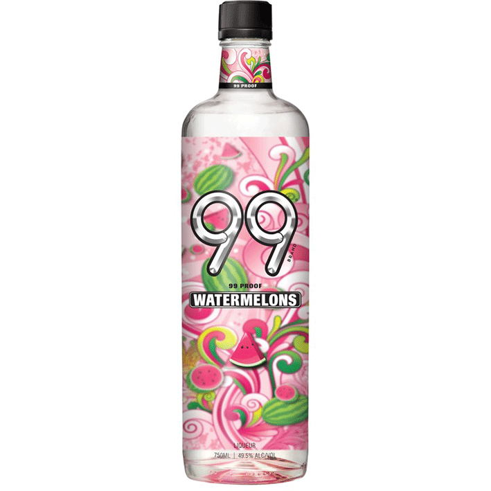 99-brand-watermelons.png 99 Brand Watermelons Schnapps 750ml - Image 1