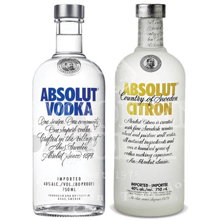 AbsolutBundle.jpg Absolut Vodka & Citron Bundle - Image 1