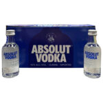 Absolut Vodka Mini Shooters 50mL 12 Pack