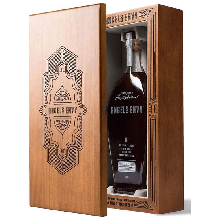 Angels-Envy-Cask-Strength-2018-1.jpg Angels Envy Cask Strength 2021 Port Finished Bourbon Whiskey - Image 1