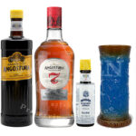 Angostura 7 Year Rum, Amaro & Aromatic Bitters Bundle with Tiki Mug