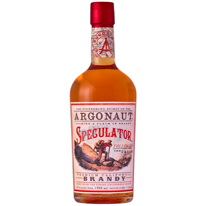 ArgonautDistillingCompanySpeculatorPremiumCaliforniaBrandy.png Argonaut Distilling Company Speculator Premium California Brandy - Image 1