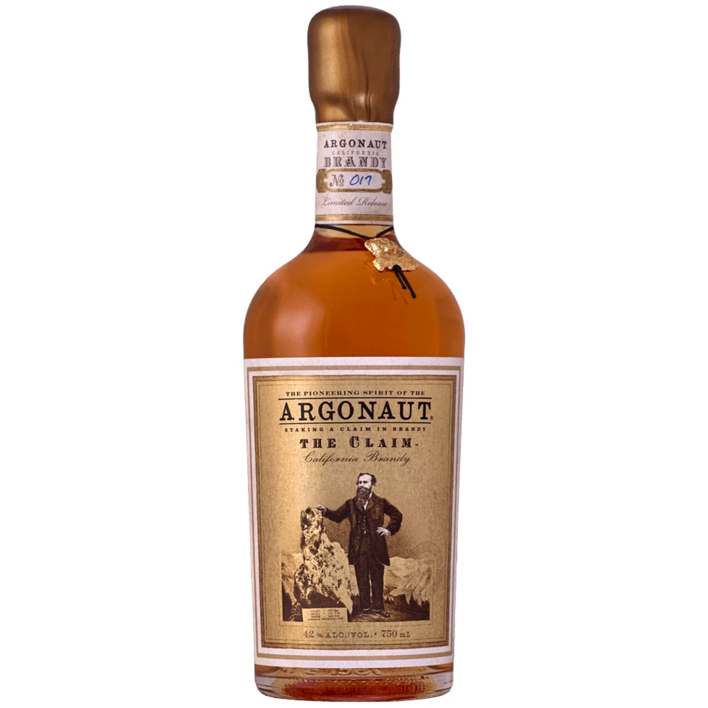 ArgonautDistillingCompanyTheClaimCaliforniaBrandy.png Argonaut Distilling Company The Claim California Brandy - Image 1