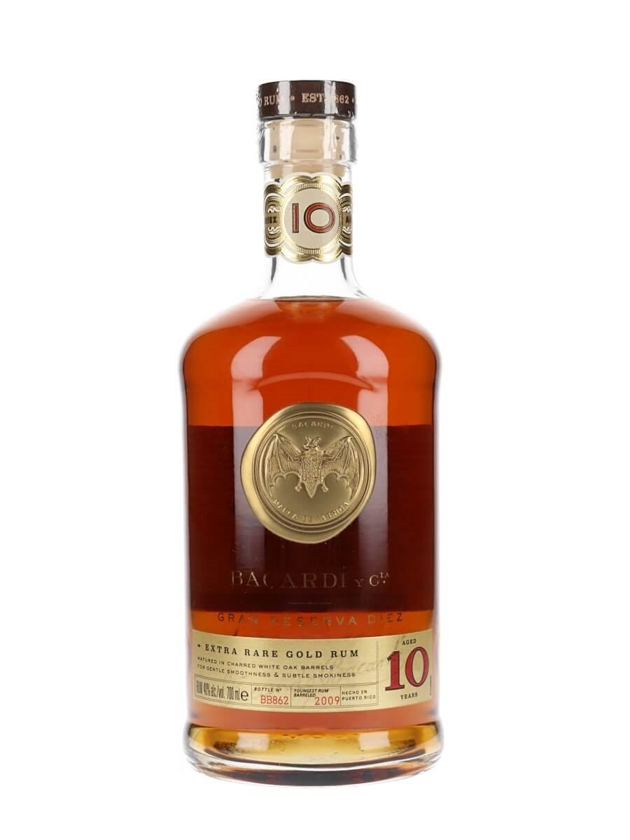 Bacardi-Diez.jpg BACARDI Gran Reserva Diez Rum - Image 1