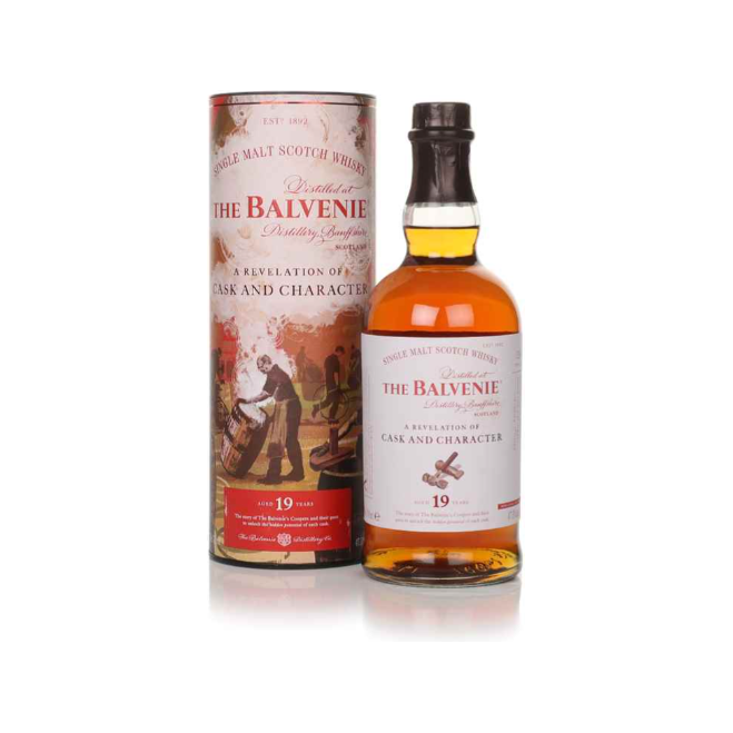 Balvenie-19-Year-Old-Revelation-of-Cask-_-Character.png The Balvenie 19 Year Old A Revelation of Cask & Character Single Malt Scotch Whisky - Image 1