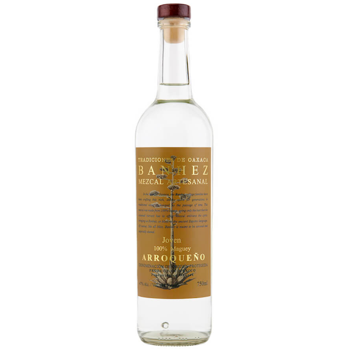 BanhezArroquenoJovenMezcalArtesanal.png Banhez Arroqueño Joven Mezcal Artesanal - Image 1