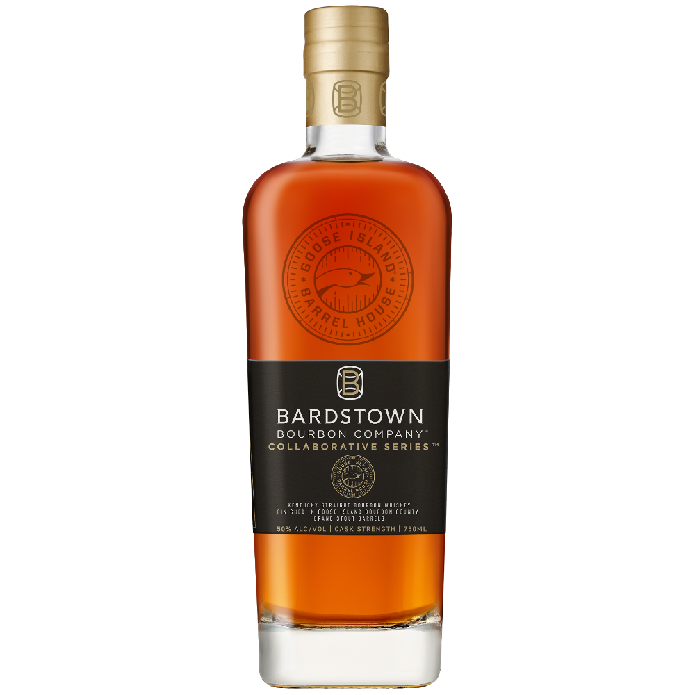 BardstownBourbonCompanyCollaborativeSeriesGooseIslandBourbonCounty.png Bardstown Goose Island Bourbon County Collaboration Whiskey 750ml - Image 1