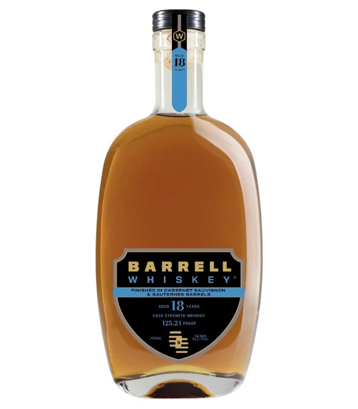 BarrellWhiskey18YearCabernetSauvignon_SauternesBarrels750mL.jpg Barrell Whiskey 18 Year Cabernet Sauvignon & Sauternes Barrels 125.24 Proof - Image 1