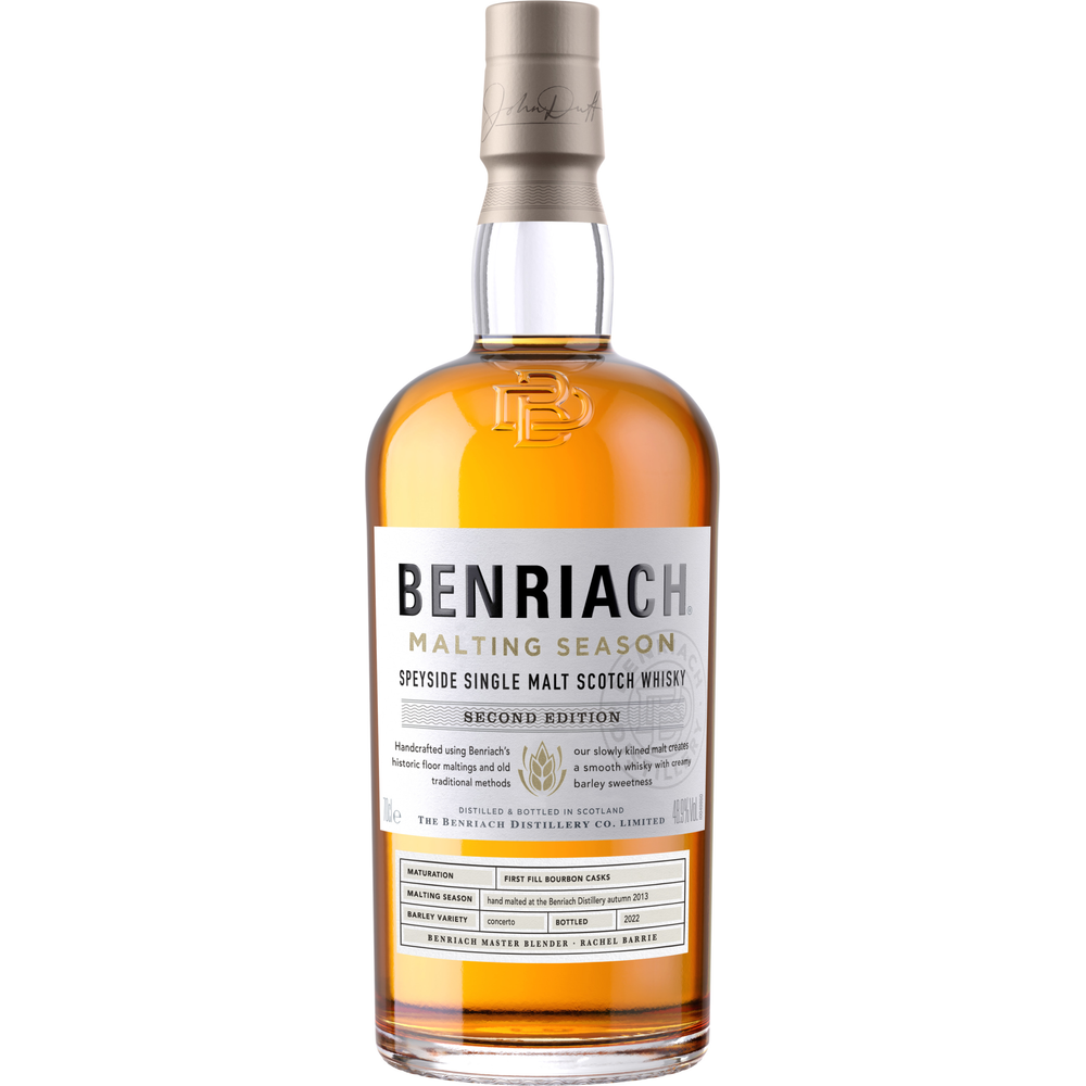 BenriachMaltingSeasonSingleMaltScotchWhiskey_2.png Benriach Malting Season Single Malt Scotch Whiskey - Image 1