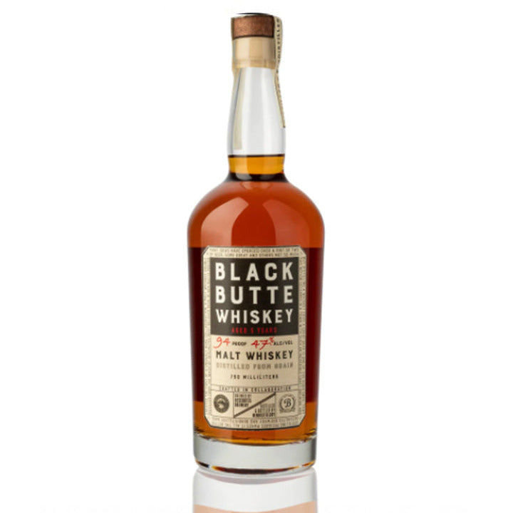 Black-Butte-Malt-Whiskey.jpg Bendistillery Black Butte Whiskey 5 Year Old Malt Whiskey - Image 1