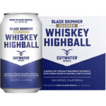 Cutwater Black Skimmer Whiskey Highball Canned Cocktail