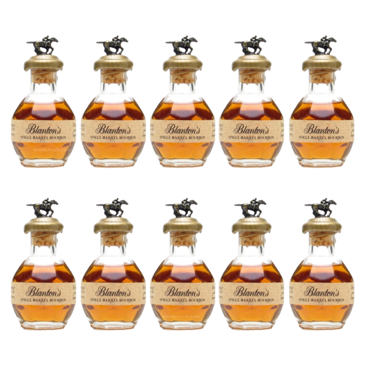 Blanton_sMiniatureBourbon50ml10PackShotBundle.png Blanton's Miniature Bourbon 50ml 10 Pack Shot Bundle - Image 1