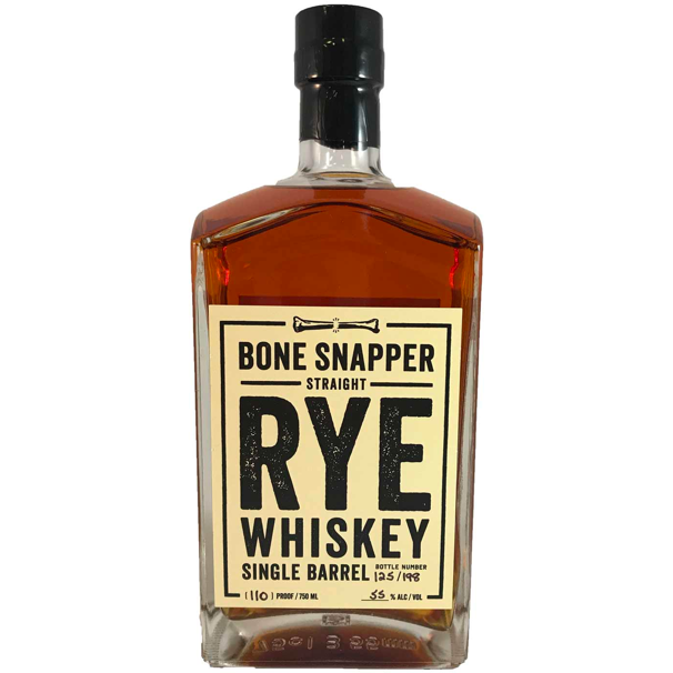 Bone_Snapper_Straight_Rye_Whiskey.png Backbone Bone Snapper Straight Rye Whiskey - Image 1