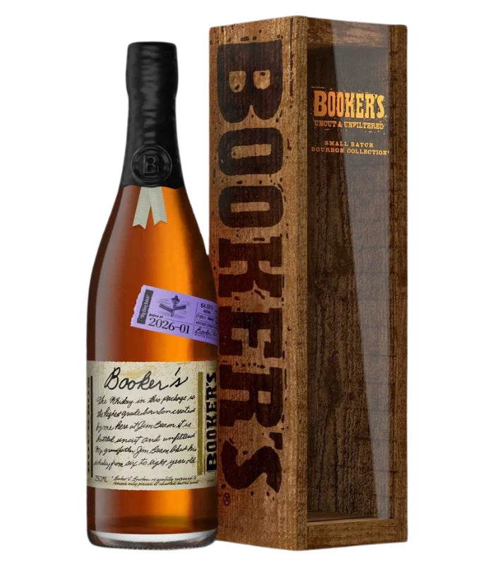 Booker_sBourbonBatch2026-01_BigEasyBatch.jpg Booker’s Bourbon Batch 2026-01 "Big Easy Batch" - Image 1