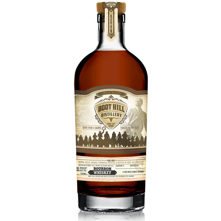 Boot-Hill-Distillery-Bourbon-Whiskey.jpg Boot Hill Bourbon Whiskey 750ml - Image 1