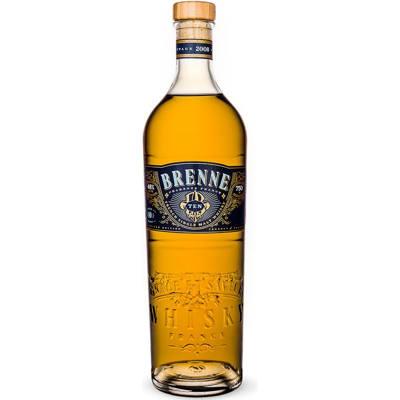 Brenne10YearOldFrenchSingleMaltWhisky.jpg Brenne Single Malt Whisky 10yr - Image 1