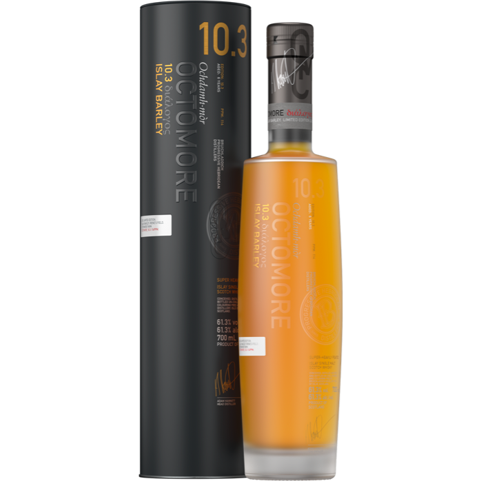 BruichladdichOctomore10.3IslaySingleMaltScotchWhiskey.png Bruichladdich Octomore 10.3 Islay Single Malt Scotch Whiskey - Image 1