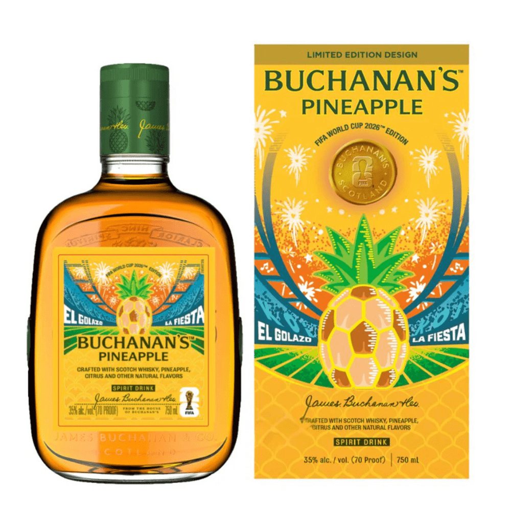 BuchanansPineappleFIFAWORLDCUP2026.png Buchanan's Pineapple FIFA World Cup 2026 Limited Edition - Image 1