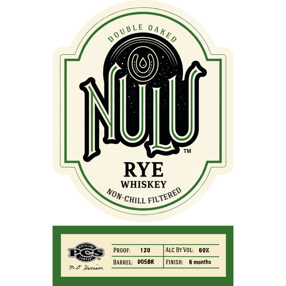 Buy-Nulu-Double-Oaked-Rye-Online.jpg Nulu Double Oaked Rye Whiskey Batch WC3 'West Coast Exclusive' - Image 1