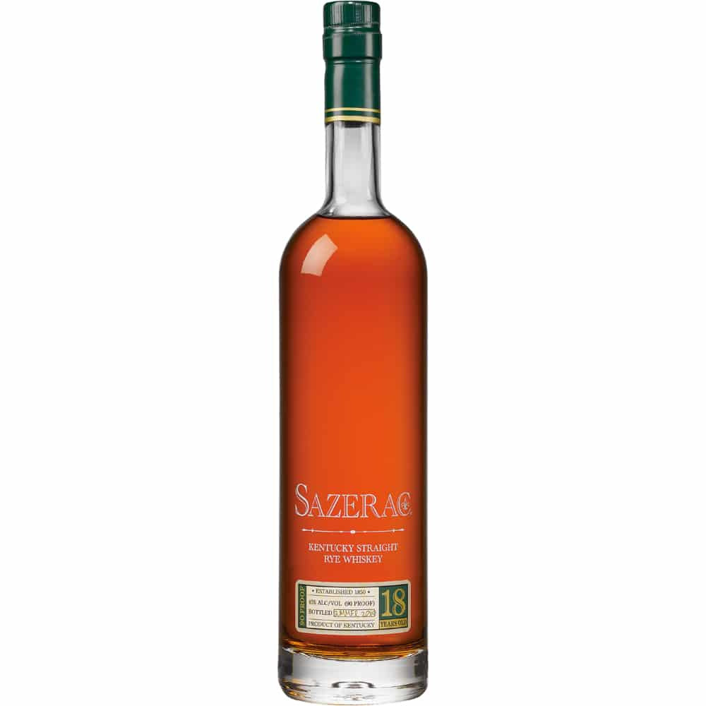 Buy-Sazerac-Rye-18-Year-Old-2020-Release-Online.jpg Sazerac 18 Year Old Kentucky Straight Rye Whiskey 2020 - Image 1