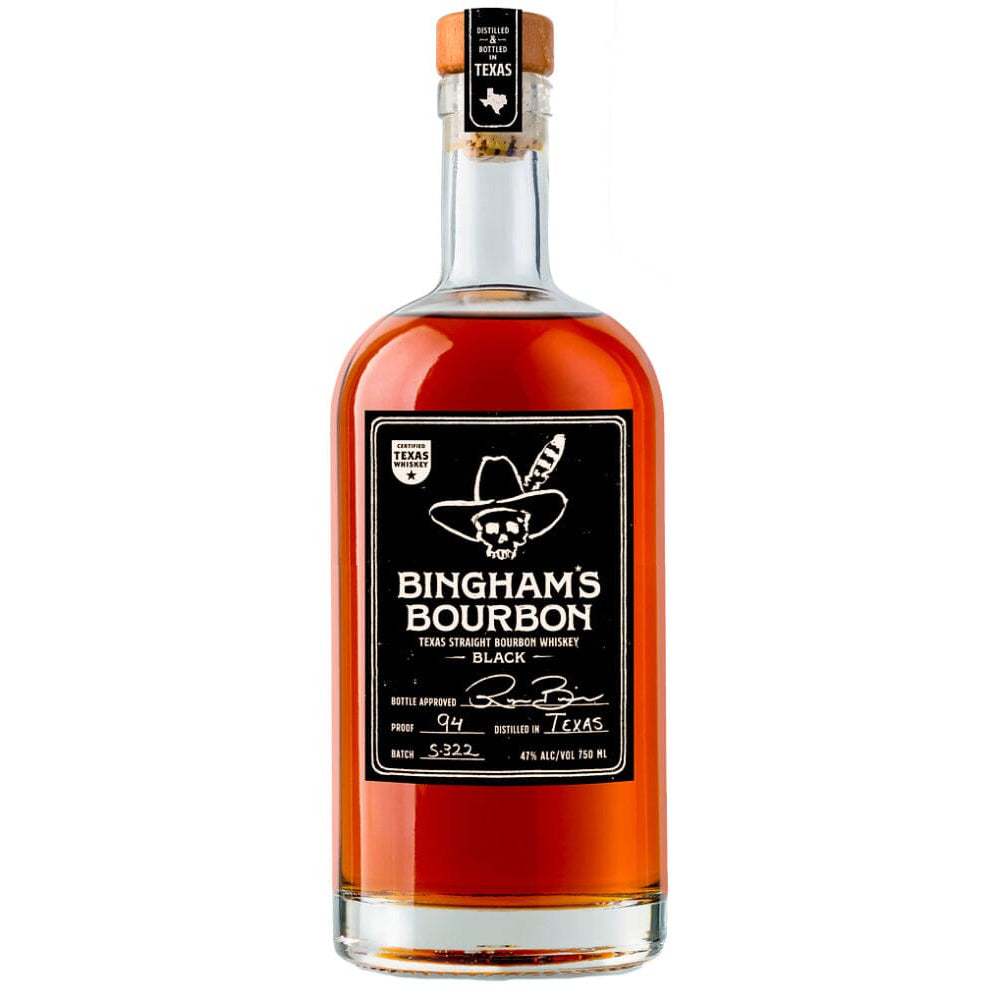 BuyBingham_sBourbonBlackOnline.jpg Bingham’s Bourbon Black Texas Straight Bourbon by Ryan Bingham - Image 1