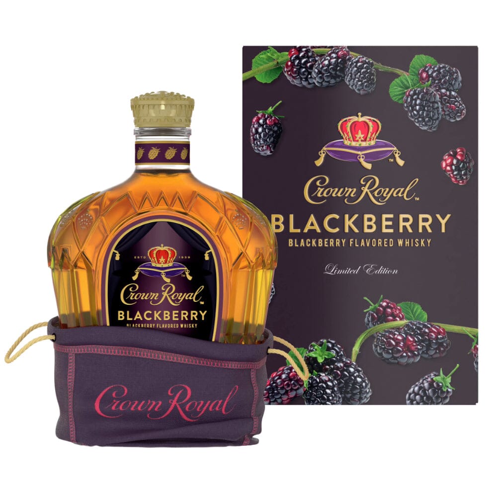 BuyCrownRoyalBlackberryFlavoredWhiskyOnline_0aaa717c-1168-42f3-9137-da93988384d8.jpg Crown Royal Blackberry Flavored Whisky - Image 1
