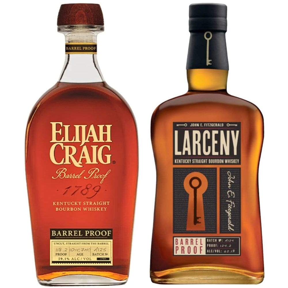 BuyElijahCraig_LarcenyBarrelProofBatch_A125BundleOnline.jpg Elijah Craig & Larceny Barrel Proof Batch #A125 Duo - Image 1