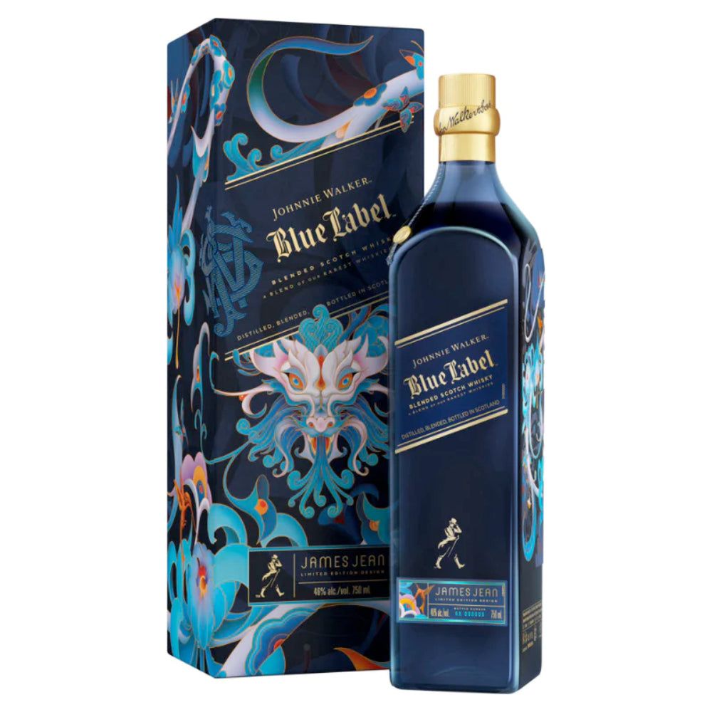 BuyJohnnieWalkerBlueLabelYearoftheDragon2024LimitedEditionOnline.jpg Johnnie Walker Blue Label Year of the Dragon 2024 Limited Edition - Image 1