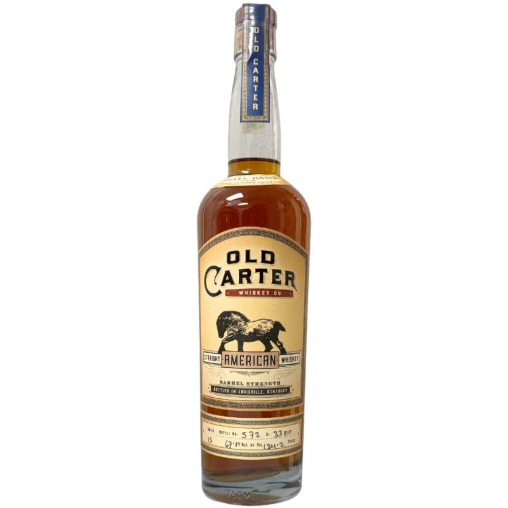 BuyOldCarterStraightAmericanWhiskeySmallBatch152025ReleaseOnline.jpg Old Carter Straight American Whiskey Small Batch 15 2025 Release - Image 1