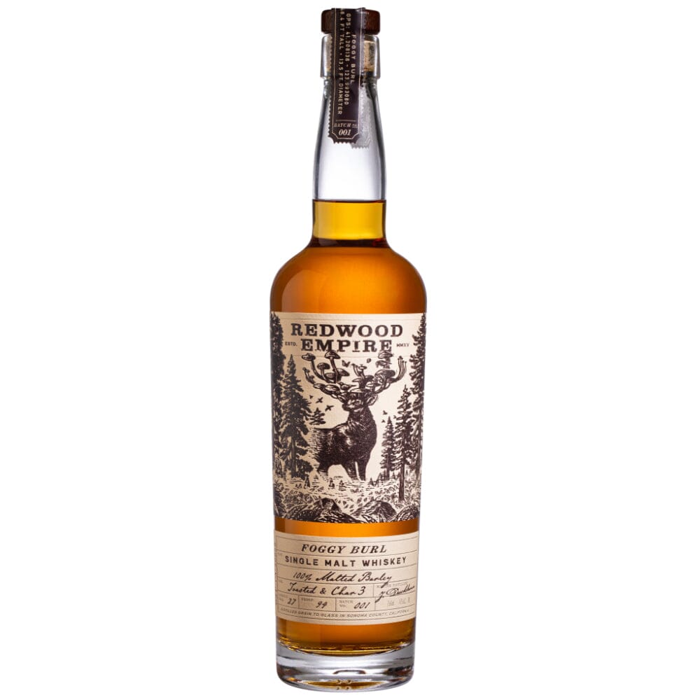 BuyRedwoodEmpireFoggyBurlSingleMaltWhiskeyOnline_0ccd1135-2c43-4d64-a032-02241862e6f6.jpg Redwood Empire Foggy Burl Single Malt Whiskey - Image 1