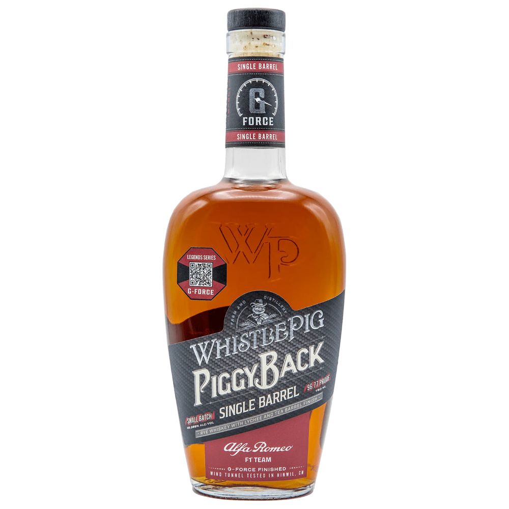 BuyWhistlePigPiggyBackLegendSeries-AlphaRomeoF1TeamStakeBarrelOnline_26d75e14-3cfc-4ad1-8754-fdf51925e224.jpg WhistlePig PiggyBack Legend Series: Alfa Romeo F1 Team Stake Barrel - Image 1