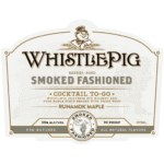 WhistlePig Smoked Fashioned Cocktail To-Go 375ml