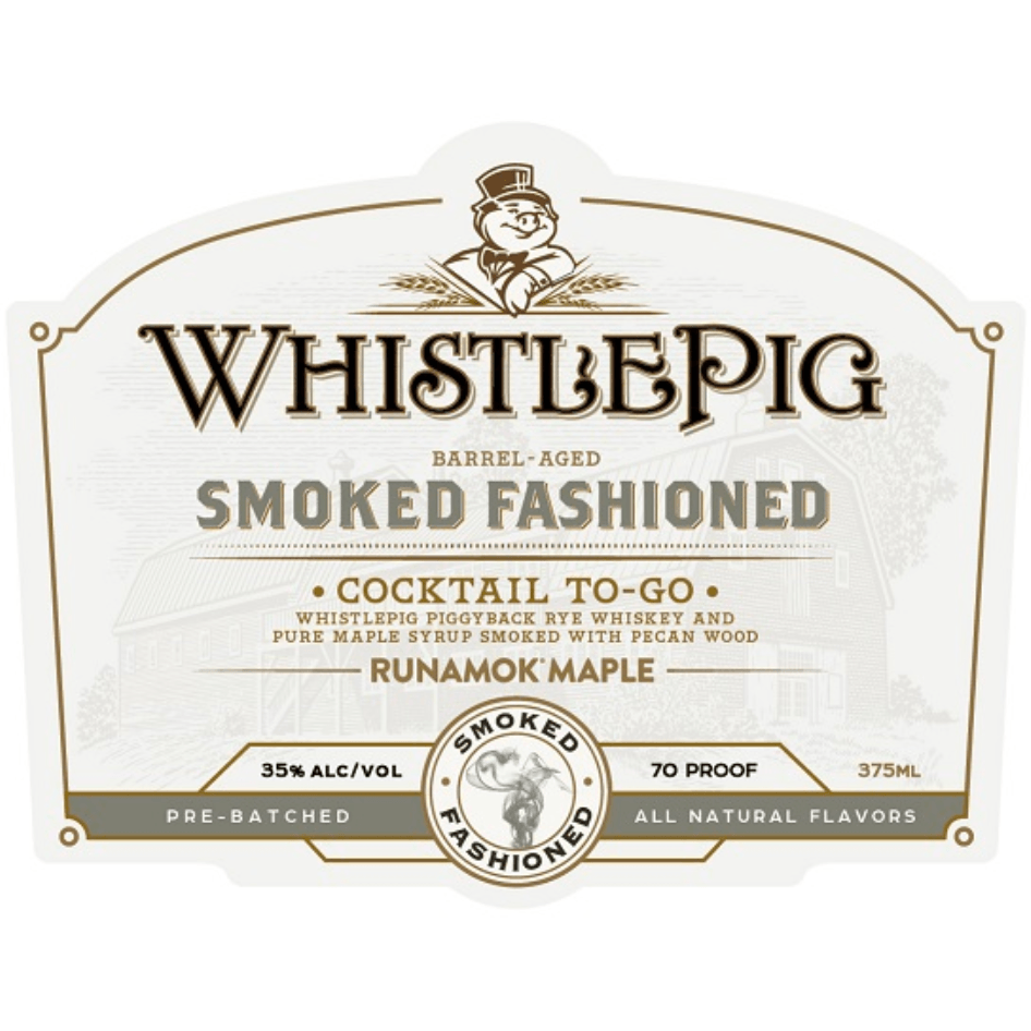 BuyWhistlePigSmokedFashionedOnline_1080x_457964fa-c1fc-49f4-b21b-5ff57f635439.png WhistlePig Smoked Fashioned Cocktail To-Go 375ml - Image 1